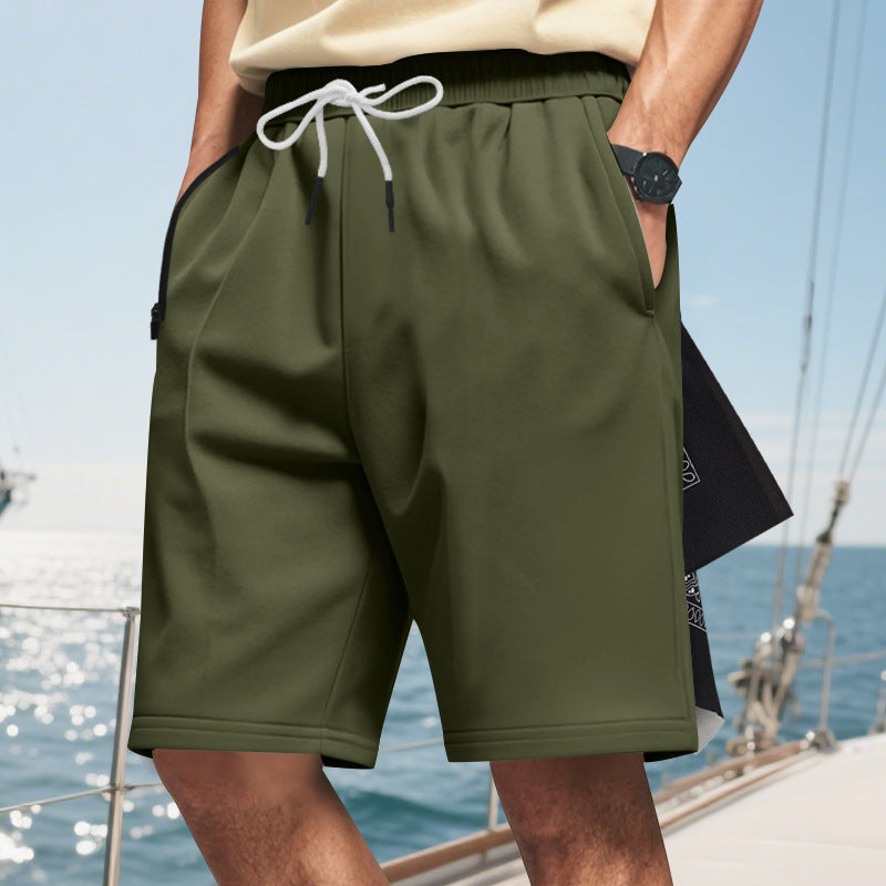 Herren Sportliche Segelshorts mit praktischen Seitentaschen und elastischem Bund R&B