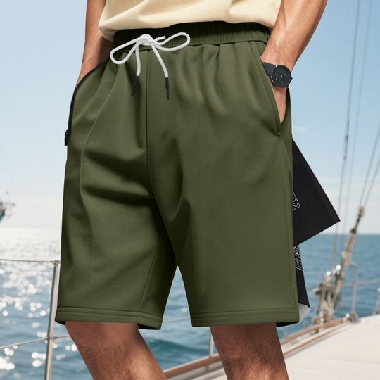 Herren Sportliche Segelshorts mit praktischen Seitentaschen und elastischem Bund R&B