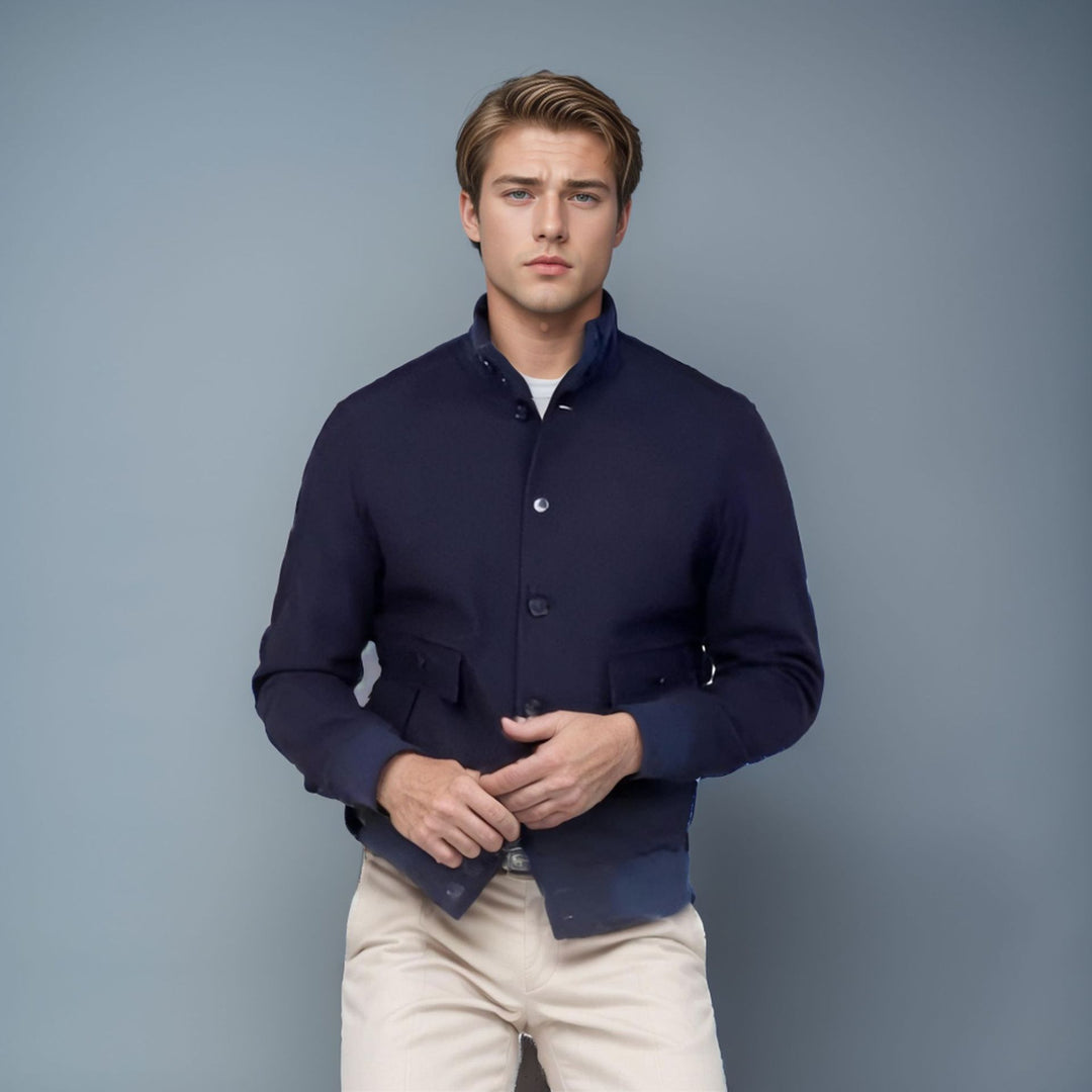 Herren modische Utility-Jacke mit praktischen Taschen R&B 1760428331