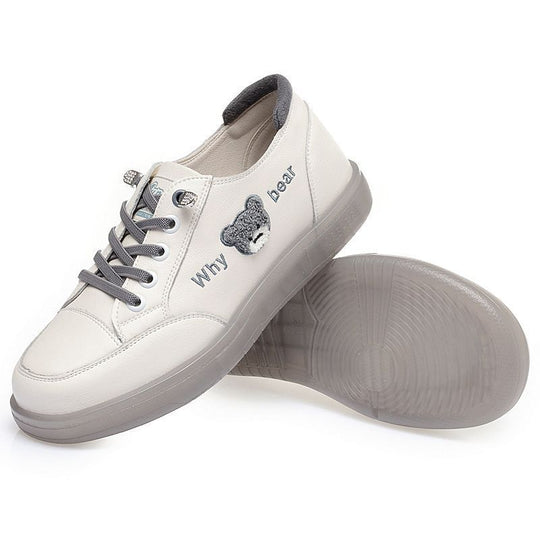 Damen Sneakers mit komfortablem Fußbett und buntem Motiv R&B