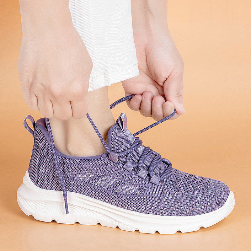 Damen Atmungsaktive Sneakers mit dämpfendem Fußbett