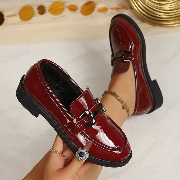 Damen Modische und komfortable Slipper mit schickem Riemen R&B