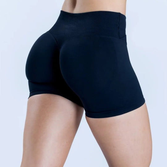 Damen Sportliche Shorts mit hohem Bund und figurformendem Schnitt R&B