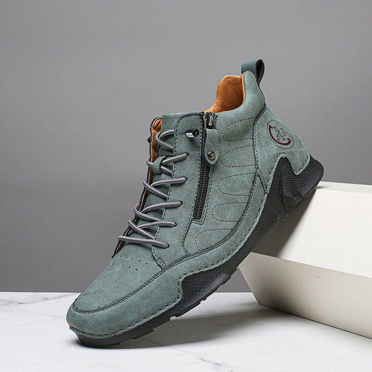 Herren modische und komfortable Stiefel mit Reißverschluss R&B