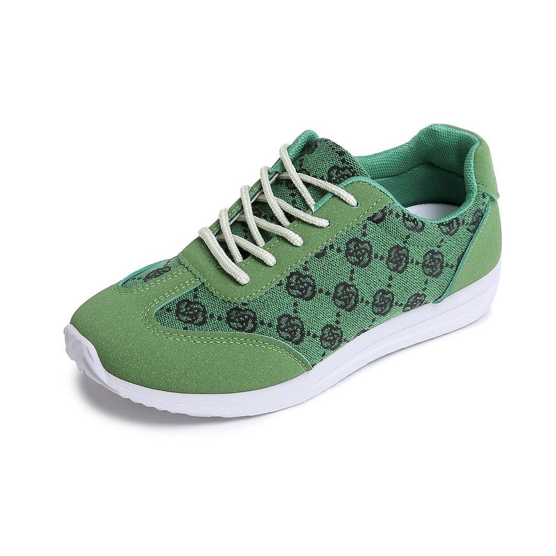 Damen Sneakers mit floralen Mustern und atmungsaktiver Oberfläche R&B