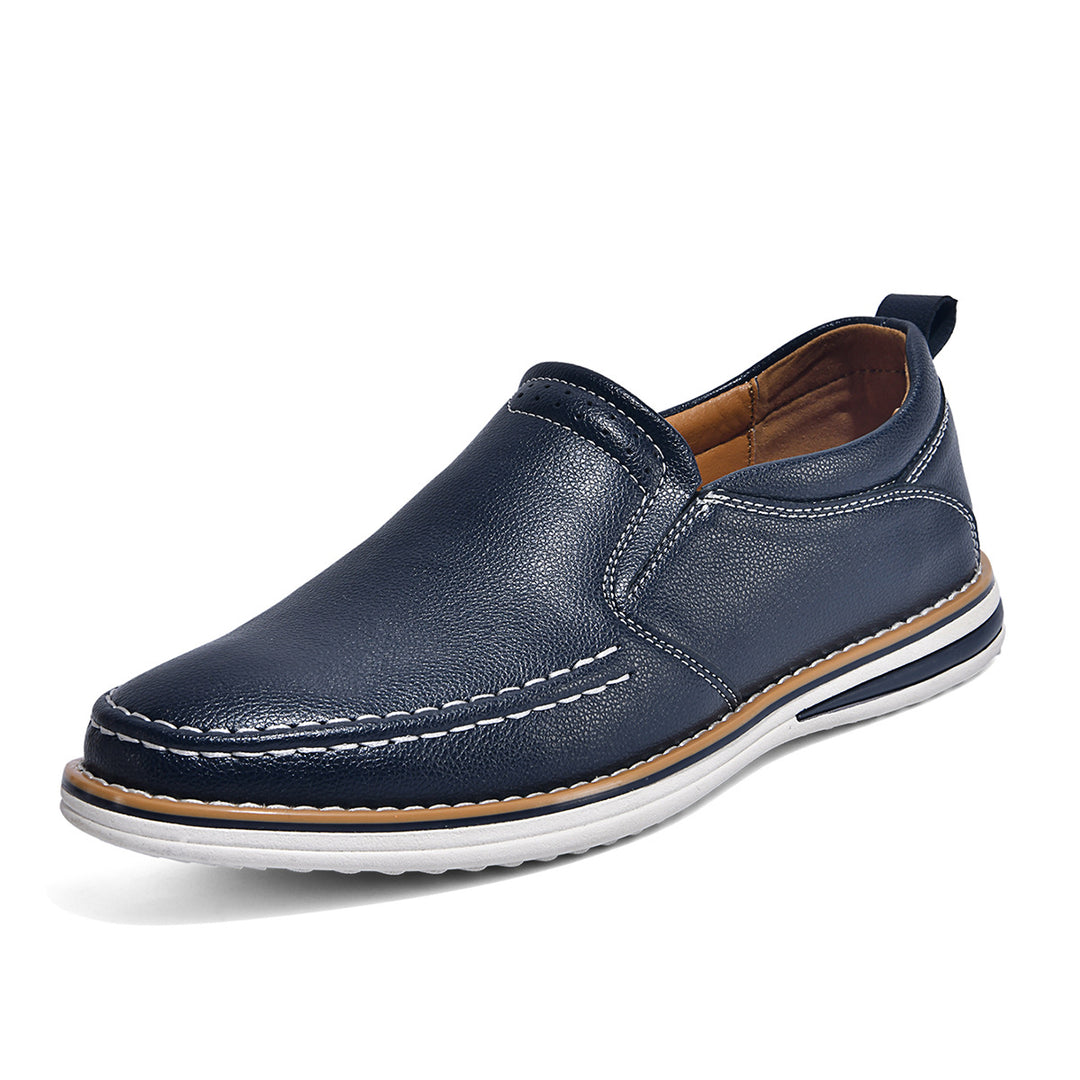 Herren Weiche Leder Slipper R&B