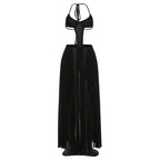 Damen Bikinikleid mit transparentem Rock und stilvollen Cut-Outs R&B