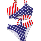 Damen Triangel-Bikini mit innovativem Wickel-Design