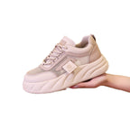 Damen Sportliche Sneaker mit atmungsaktiver Mesh-Oberfläche und dämpfender Sohle R&B