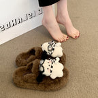 Damen kuschelige Hausschuhe mit süßem Tierdesign R&B