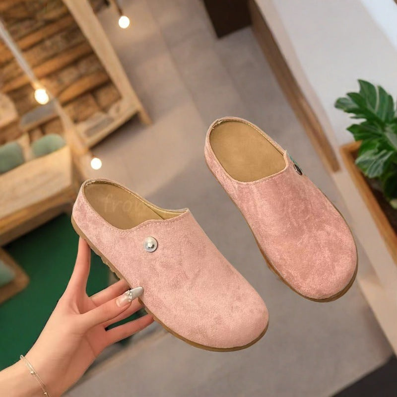 Damen Gemütliche Slipper mit elastischem Einstieg R&B