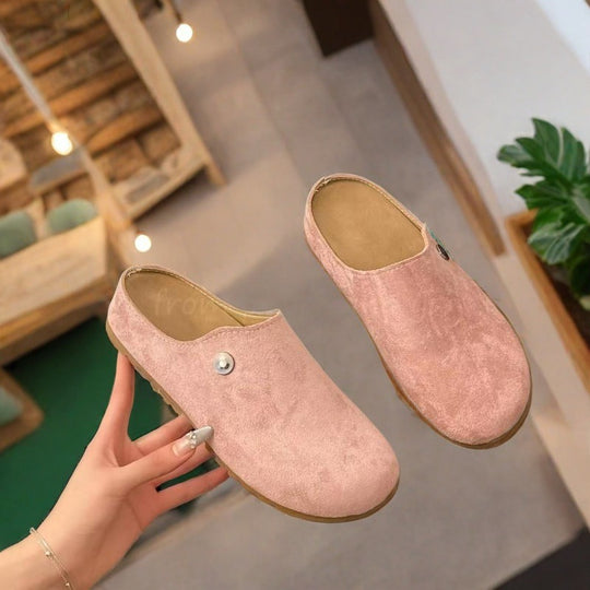 Damen Gemütliche Slipper mit elastischem Einstieg R&B