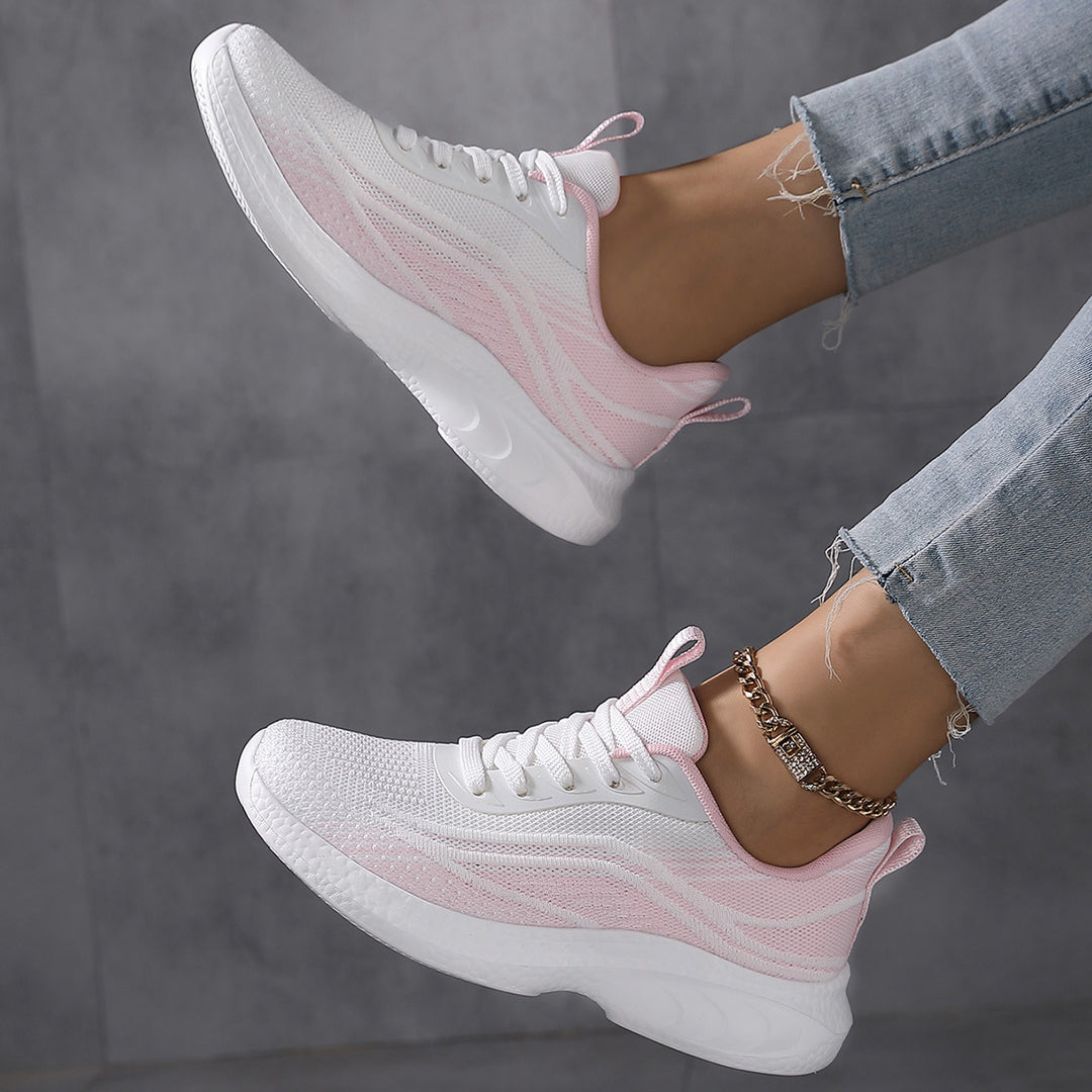 Damen atmungsaktive Freizeitschuhe mit elastischem Design R&B