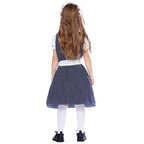 Damen nan traditionelles Dirndlkleid mit Spitzenbluse und bestickter Tüllschürze R&B