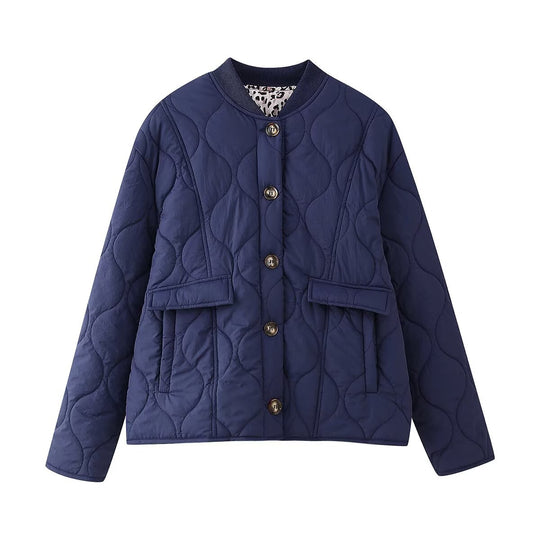 Damen Steppjacke mit strukturiertem Design und praktischen Taschen R&B