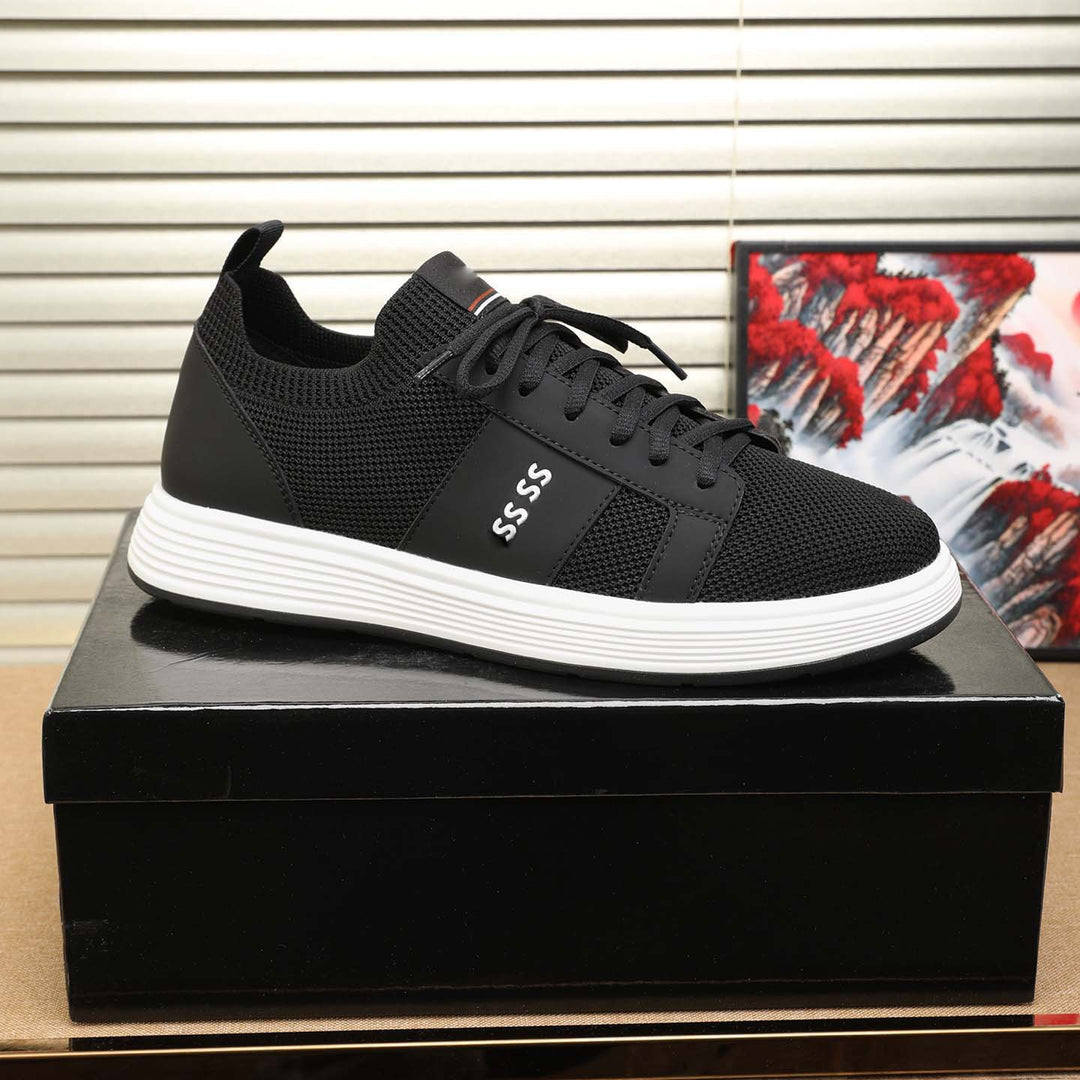 Damen Sportliche Mesh Sneakers mit atmungsaktiver Struktur und rutschfester Sohle R&B