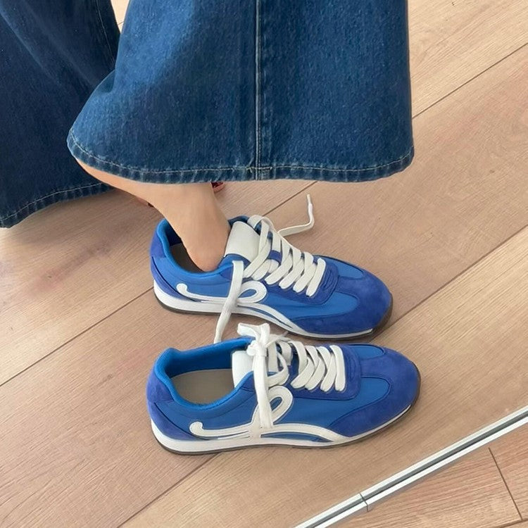 Damen modische Sneakers mit atmungsaktiver Oberfläche und flexibler Sohle R&B