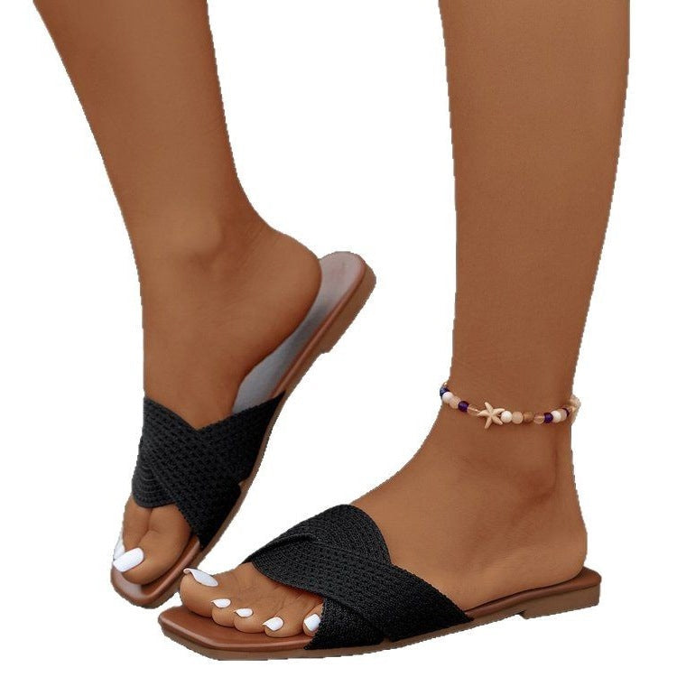 Damen Bequeme Riemchen-Sandalen R&B