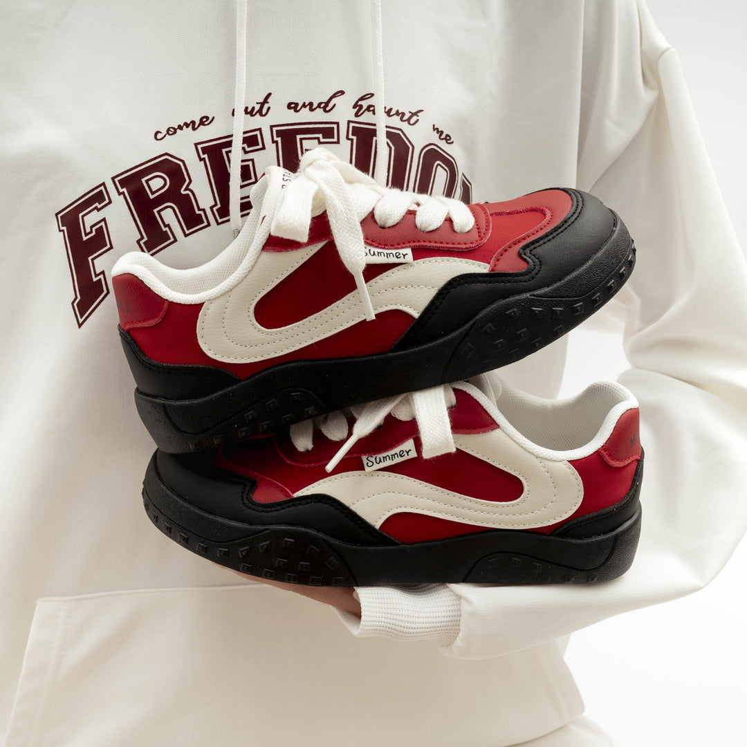 Damen Sportliche Freizeitschuhe mit atmungsaktiver Netzstruktur und rutschfester Sohle R&B