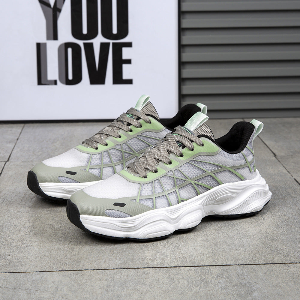 Damen Sportliche Outdoor Sneakers mit atmungsaktivem Mesh-Obermaterial und stabiler Laufsohle R&B