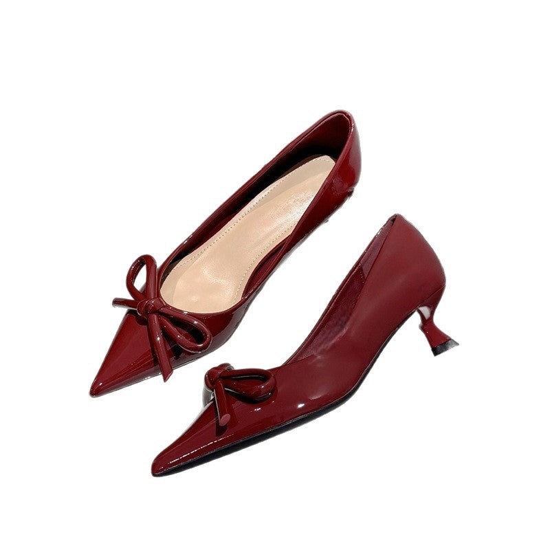 Damen High Heel Schuhe mit elegantem Schleifenakzent R&B