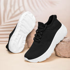 Damen Sportliche Strick-Sneaker mit ergonomischer Dämpfungstechnologie