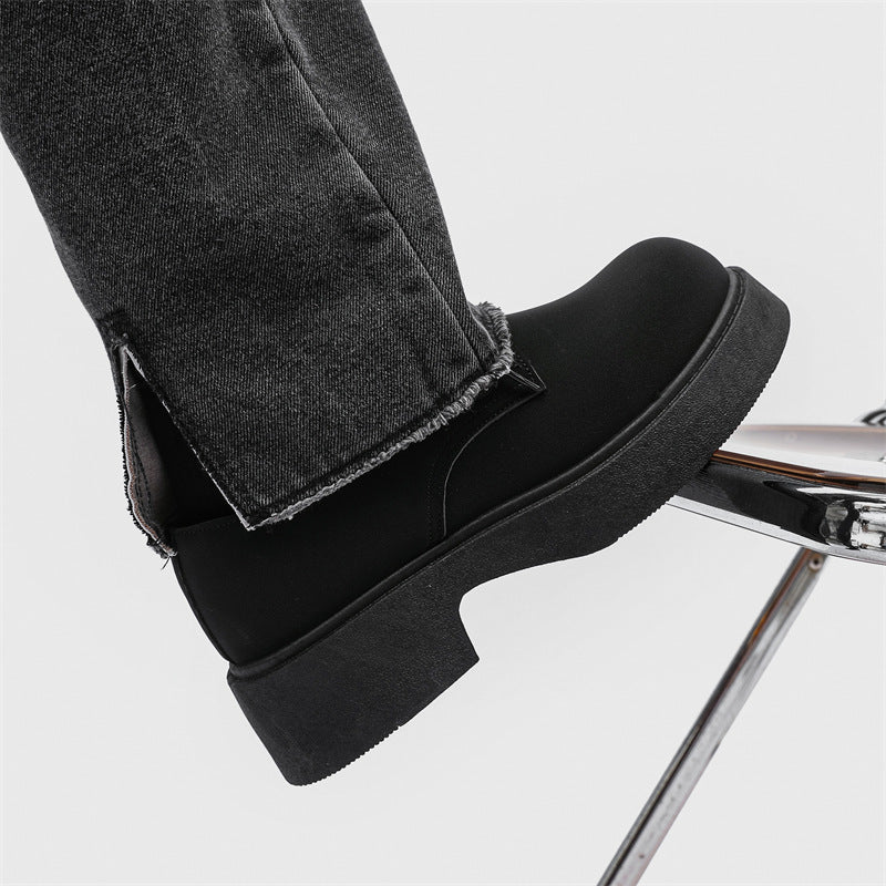 Damen Modische Schnürschuhe mit hoher Sohle R&B