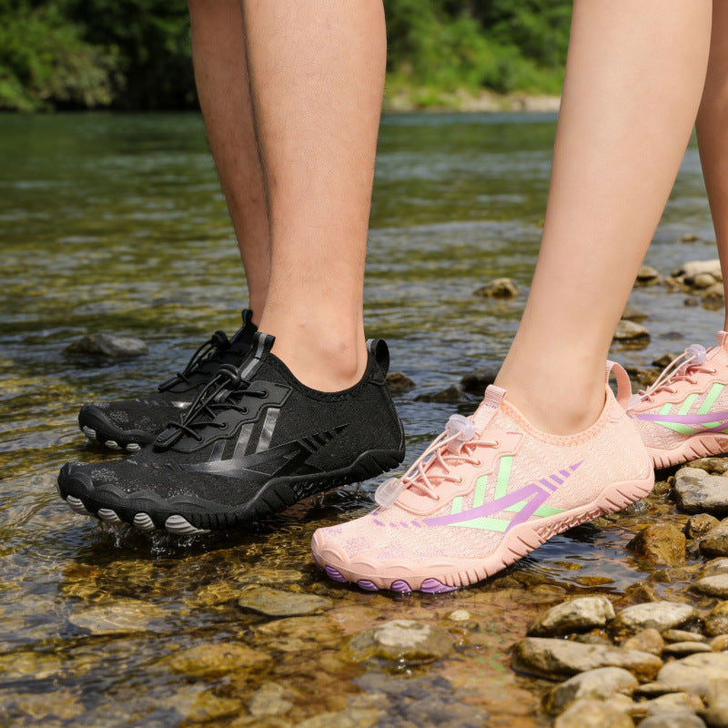 Damen Flexible Wassersportschuhe mit rutschfester Sohle und atmungsaktivem Obermaterial