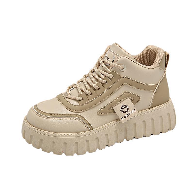 Damen Modische High-Top Sneakers mit komfortabler Profilsohle R&B