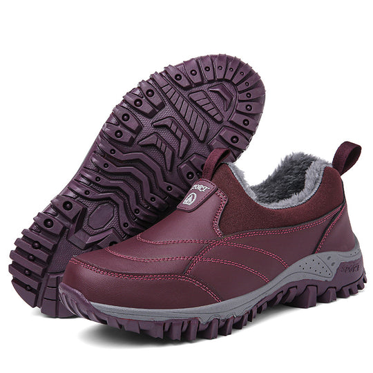 Damen Komfortable Winter Sneaker mit rutschfester Sohle und isoliertem Futter R&B