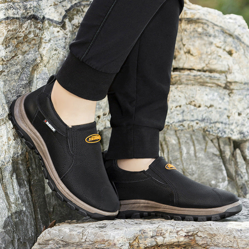 Damen Komfortable Slip-On Freizeitschuhe mit stabiler Sohle R&B