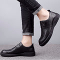 Herren Elegante Lederschuhe mit atmungsaktiver Innensohle und rutschfester Sohle R&B