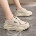 Damen Chunky Sneakers mit dämpfender Sohle und atmungsaktiver Obermaterialstruktur R&B