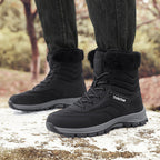 Damen Winterstiefel mit rutschfester Sohle und warmem Futter R&B