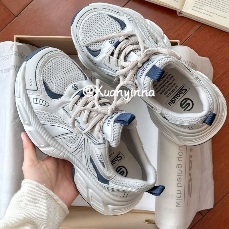 Damen Sportliche Laufschuhe mit atmungsaktiver Oberfläche und dämpfender Sohle R&B