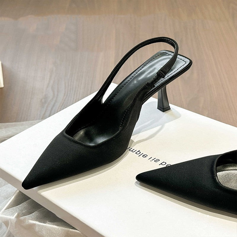 Damen Slingback-Pumps mit spitzem Absatz und schickem Design R&B