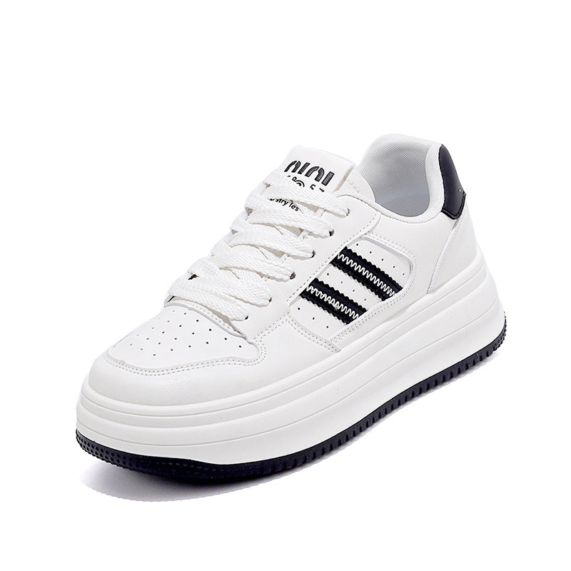 Damen Plattform Sneakers mit trendigem Design und stabiler Profilsohle R&B