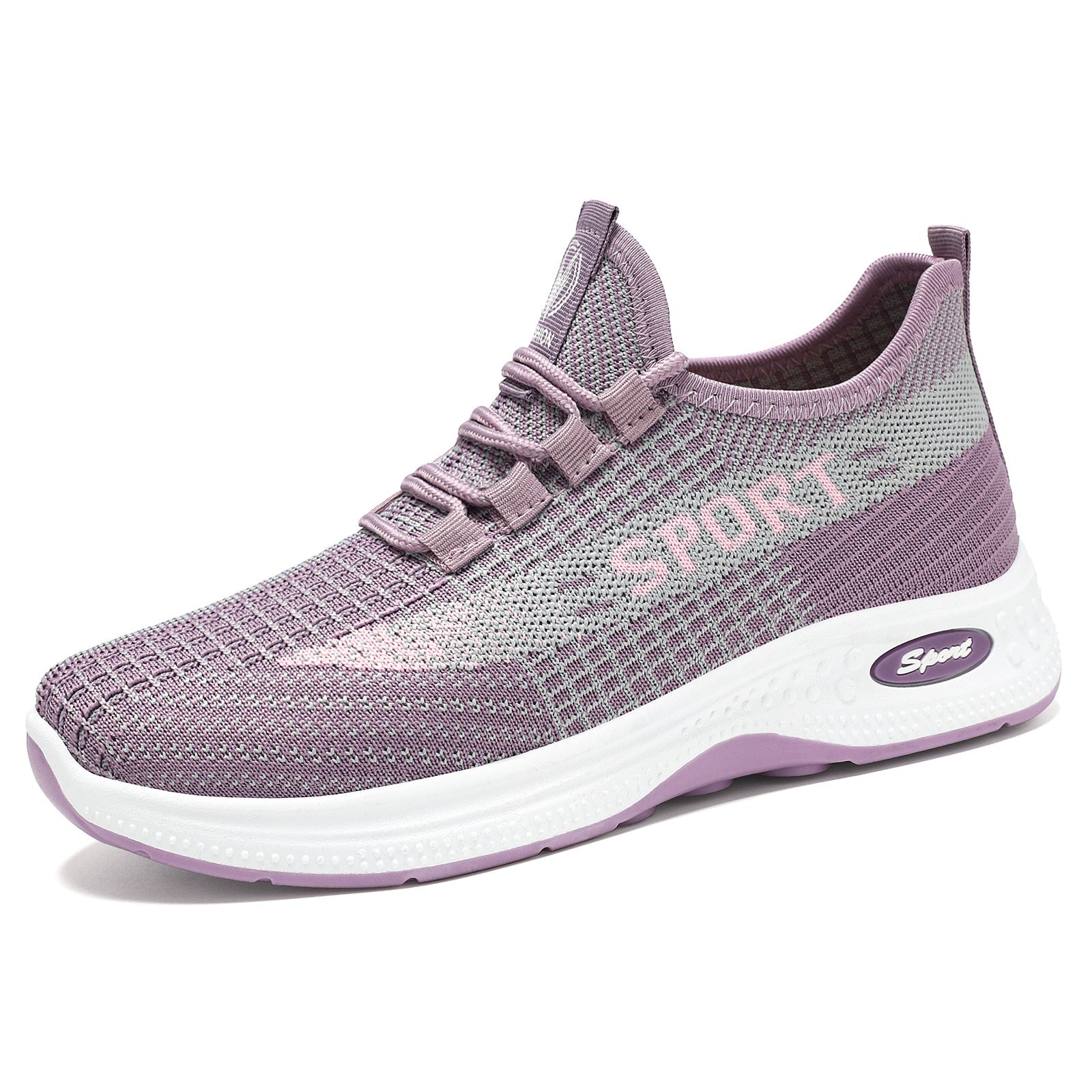 Damen Sportliche Fitness-Sneaker mit atmungsaktivem Obermaterial und rutschfester Sohle R&B