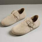 Damen Clogs mit praktischem Schnallenverschluss und rutschfester Sohle R&B