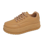 Damen Stilvolle und komfortable Sneakers mit dicker Laufsohle R&B