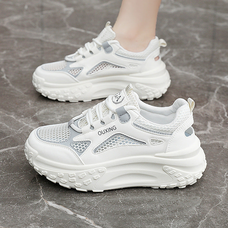 Damen Sportliche Mesh Sneakers mit dämpfendem Sohlenprofil und ergonomischem Design R&B