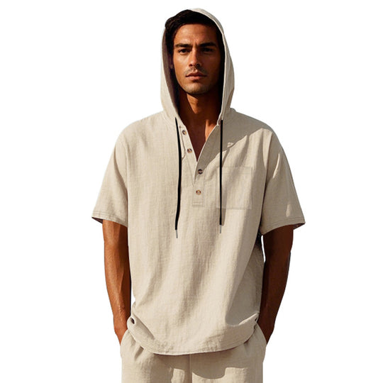 Herren lässiges Kapuzenshirt R&B