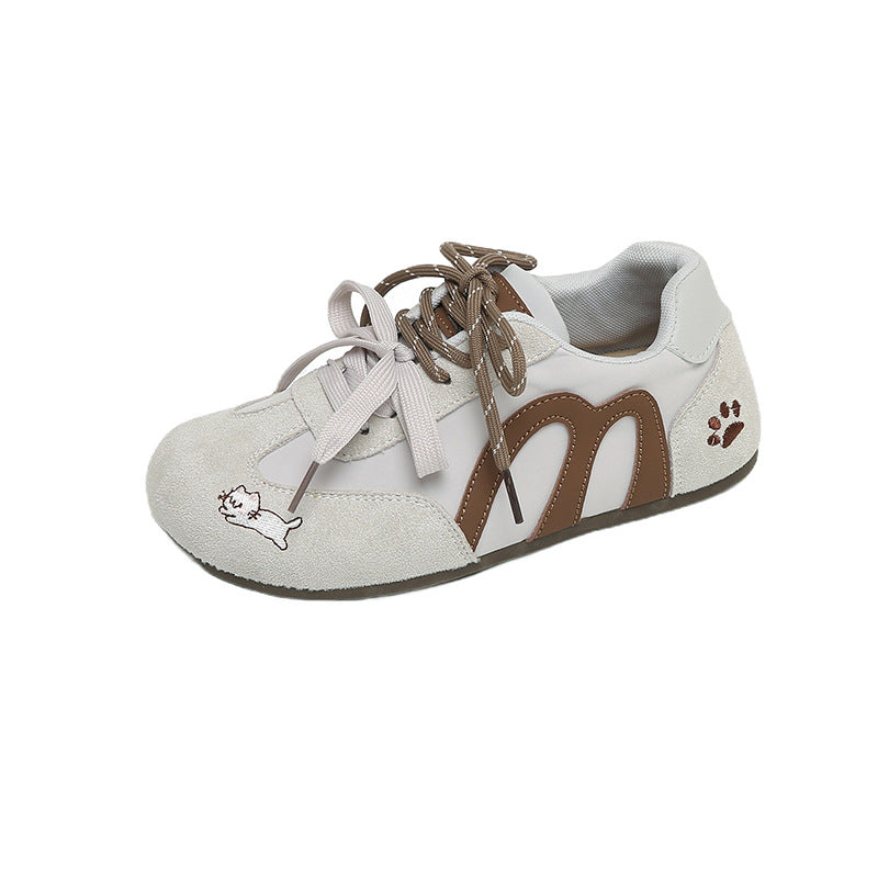 Damen Freizeitsneaker mit tierischem Design und bequemer Dämpfung R&B