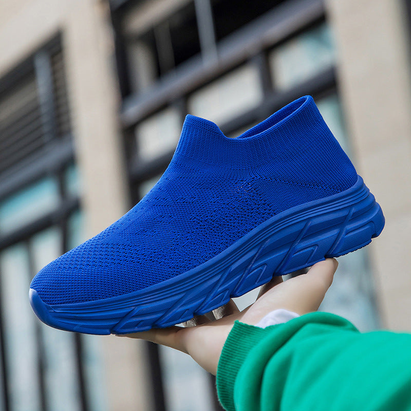 Damen Hochleistungs-Sneaker mit flexiblem Strick-Obermaterial und dämpfender Sohle R&B