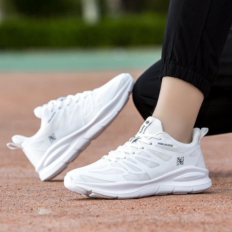 Damen Hochdämpfende Sport-Sneaker mit atmungsaktivem Mesh-Obermaterial R&B