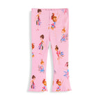 Mädchen Leggings mit buntem Ballerina-Design R&B