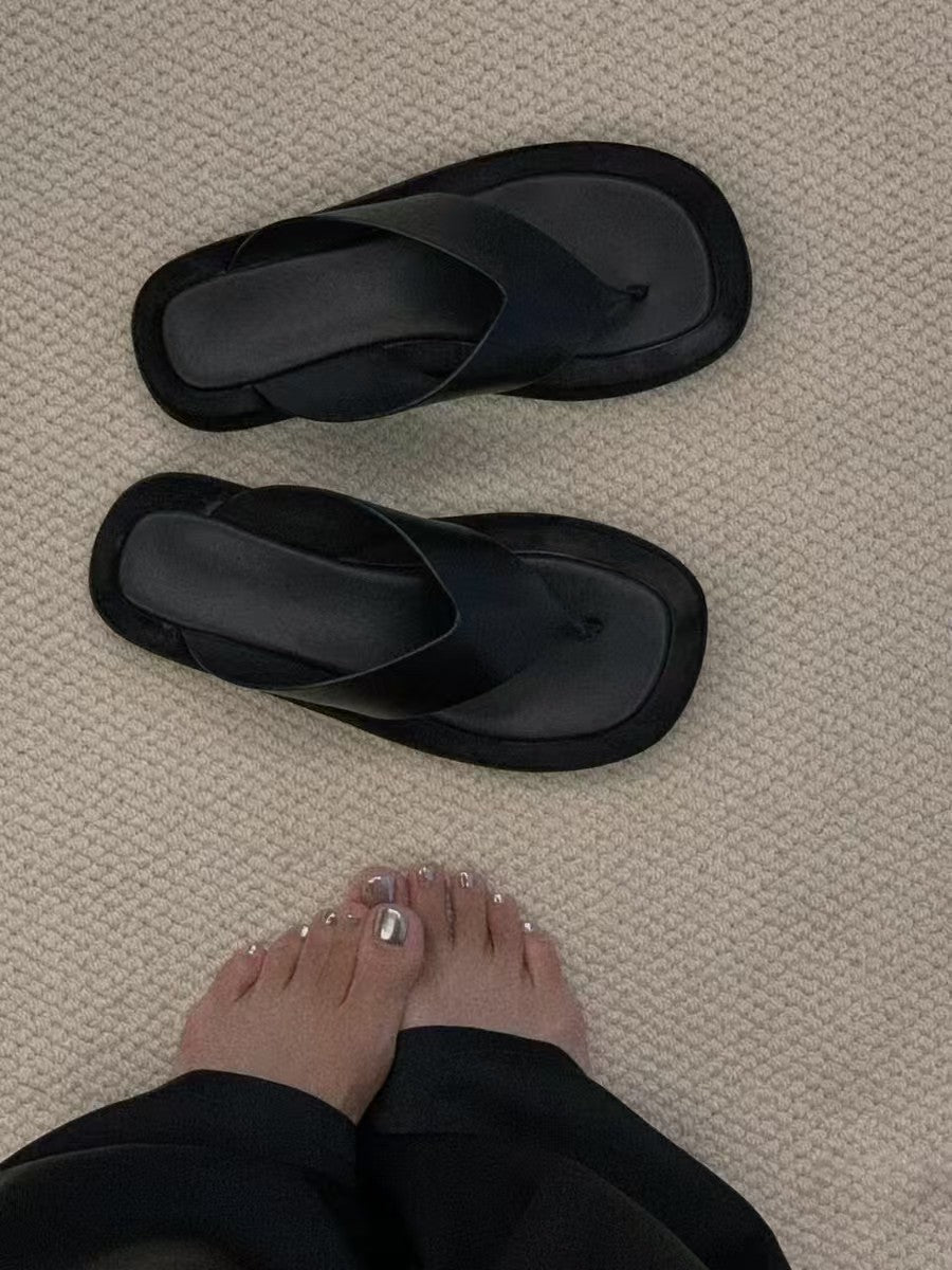 Damen Komfortable Zehenschuhe mit gepolsterter Sohle und rutschfester Unterseite R&B