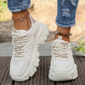 Damen Chunky Sneakers mit dämpfender Sohle und atmungsaktivem Obermaterial R&B