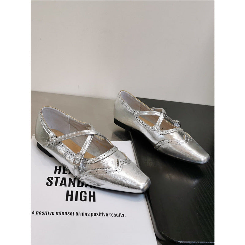 Damen spitze Schnürschuhe R&B