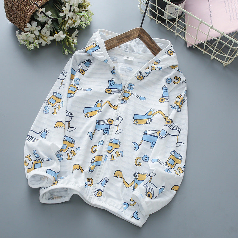 Unisex nan leichte atmungsaktive Kinder Dinosaurier Druck Kapuzenjacke mit Reißverschluss vorne R&B